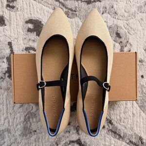 Rothy's The Point Mary Jane II - Sandstone Size 9.5